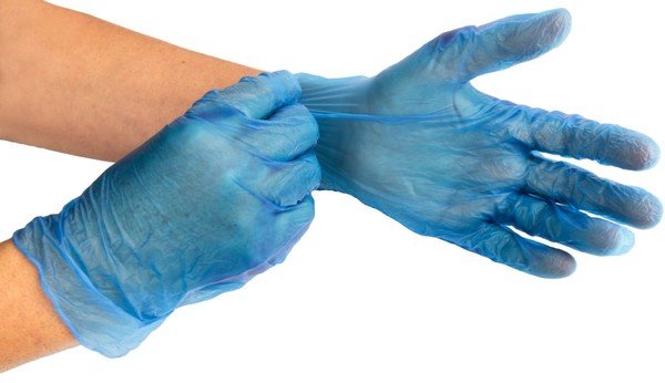 Disposable Vinyl Gloves Medium Powder-Free Clear Strong Vinyl Protective Gloves > Bondage Gear > Medical Instruments - Tophatter Daily Deals