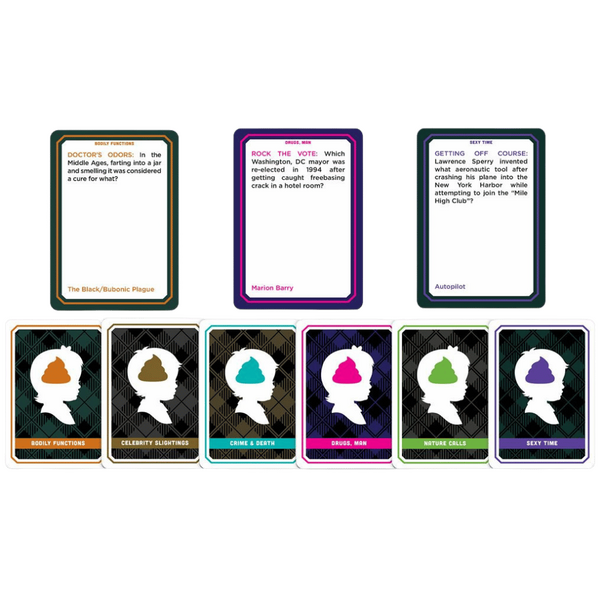 Shit For Brains – Trivia Party Game > Novelties > Card Games - Tophatter Daily Deals
