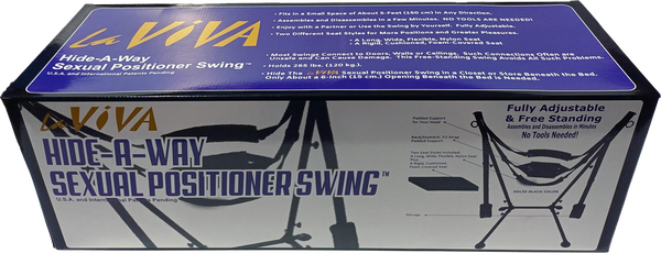 LaViva Hide-A-Way – Free Standing Sexual Positioner Swing > Sex Toys > Swings & Slings - Tophatter Daily Deals