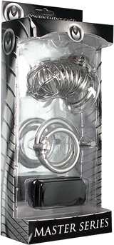 The Jail House Chastity Device – Male Locking Cage Chastity Device with Three Ring Sizes > Bondage Gear > Male Chastity - Tophatter Daily Deals