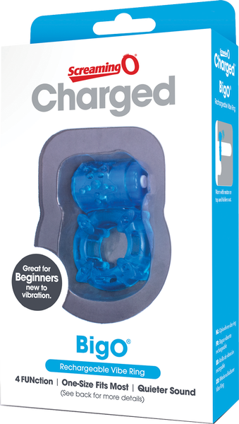 Screaming O Charged BigO – Rechargeable Vibrating Cock Ring > Cock Ring > Vibrating - Tophatter Daily Deals
