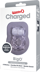 Screaming O Charged BigO – Rechargeable Vibrating Cock Ring > Cock Ring > Vibrating - Tophatter Daily Deals