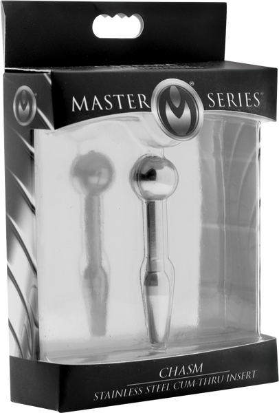 Chasm Stainless Steel Cum-Thru Urethral Insert – Smooth Sounding Insert > Sex Toys For Men > Sounding Rods - Tophatter Daily Deals