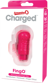 Charged Fing O – Rechargeable Mini Finger Vibrator with Vooom Technology > Vibrators > Finger Vibrators - Tophatter Daily Deals