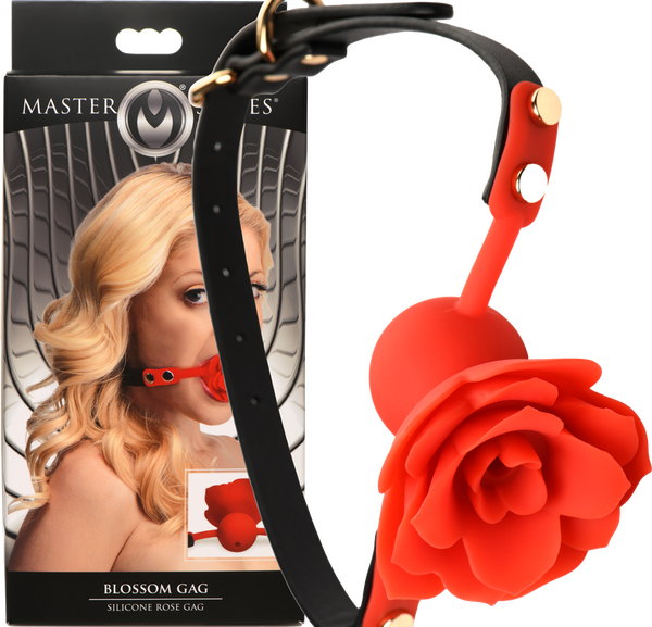 Blossom Gag Silicone Rose Gag – Plush Silicone Ball Gag > Bondage Gear > Gags and Bits - Tophatter Daily Deals