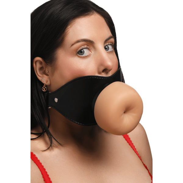 Ass Face Mouth Gag – Realistic TPE Fetish Gag for Kinky Roleplay > Bondage Gear > Gags and Bits - Tophatter Daily Deals