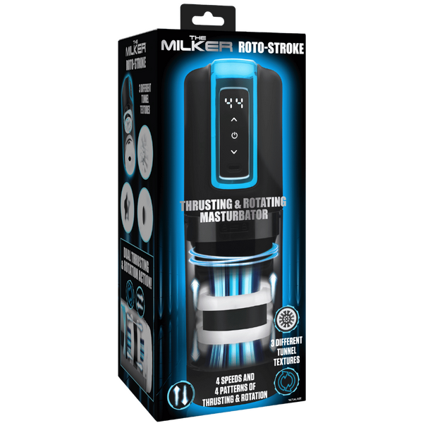 Roto-Stroke Thrusting & Rotating Masturbator > Sex Toys For Men > Masturbators Premium - Tophatter Daily Deals