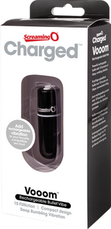Vooom Bullet – Waterproof 10-Function Portable Bullet Vibrator > Vibrators > Mini Vibrators - Tophatter Daily Deals