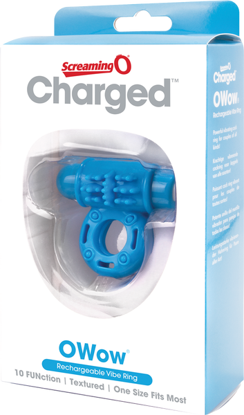 O Wow Ring – Rechargeable Vibrating Cock Ring with 10 Vibration Functions > Cock Ring > Vibrating - Tophatter Daily Deals