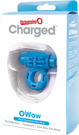 O Wow Ring – Rechargeable Vibrating Cock Ring with 10 Vibration Functions > Cock Ring > Vibrating - Tophatter Daily Deals
