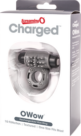O Wow Ring – Rechargeable Vibrating Cock Ring with 10 Vibration Functions > Cock Ring > Vibrating - Tophatter Daily Deals