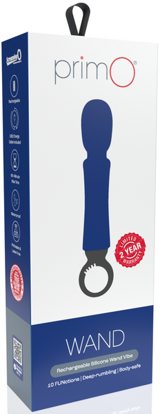 Screaming O PrimO Wand – Rechargeable Portable Wand Vibrator with 10 Vibration Functions > Sex Toys > Massage Wands - Tophatter Daily Deals