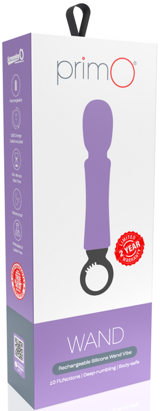 Screaming O PrimO Wand – Rechargeable Portable Wand Vibrator with 5+5 Vibration Functions > Sex Toys > Massage Wands - Tophatter Daily Deals