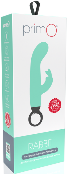 Screaming O PrimO Rabbit – 4.5 Inch Silicone Rabbit Vibrator with 5+5 Motor Settings > Vibrators > Ladies > Rabbit - Tophatter Daily Deals