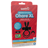 Ohare XL (Black) – Rechargeable Waterproof Remote Control Rabbit Vibrator > Sex Toys > Couples Toys - Tophatter Daily Deals