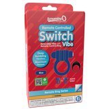 Remote Control Switch Vibe (Blue) – Rechargeable Waterproof Vibrating Cock Ring > Cock Ring > Vibrating - Tophatter Daily Deals