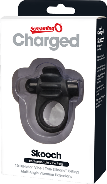 Skooch Charged – Rechargeable Vibrating Cock Ring with Textured Stimulation > Sex Toys > Couples Toys - Tophatter Daily Deals