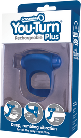 Charged You-Turn Plus – Rechargeable Vibrating Cock Ring > Cock Ring > Vibrating - Tophatter Daily Deals