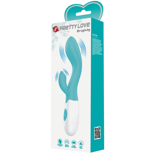 Brighty G-Spot and Clitoral Rabbit Vibrator – Dual Stimulation Vibrator > Sex Toys For Ladies > G-Spot Vibrators - Tophatter Daily Deals