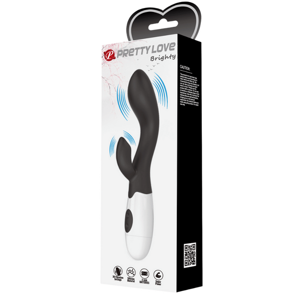 Brighty G-Spot and Clitoral Rabbit Vibrator – Dual Stimulation Vibrator > Sex Toys For Ladies > G-Spot Vibrators - Tophatter Daily Deals