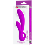 Pretty Love Budding – Silicone Powerful Vibrator with Rabbit Clitoral Stimulator > Vibrators > Ladies > Rabbit Multi - Tophatter Daily Deals
