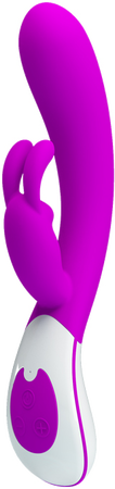 Harlan – Silicone Rabbit Vibrator with Dual Motors > Vibrators > Ladies > Rabbit - Tophatter Daily Deals
