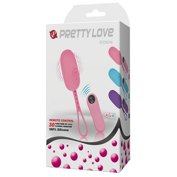 Eden Remote Control Egg – Remote-Controlled Vibrator > Sex Toys For Ladies > Vibrating Eggs - Tophatter Daily Deals