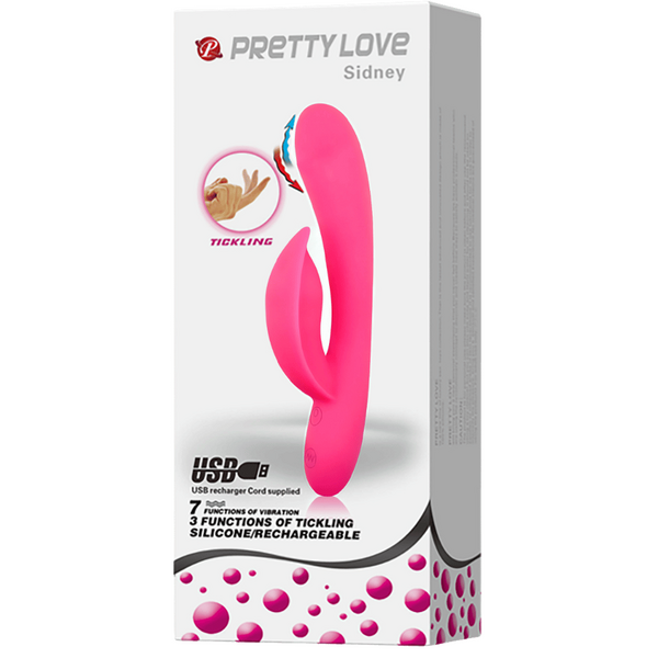 Sidney Silicone Rechargeable Vibrator > Vibrators > Ladies > Rabbit - Tophatter Daily Deals