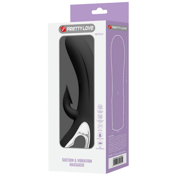 Rechargeable Nicola – Rechargeable Vibrator > Vibrators > Ladies > Rabbit - Tophatter Daily Deals