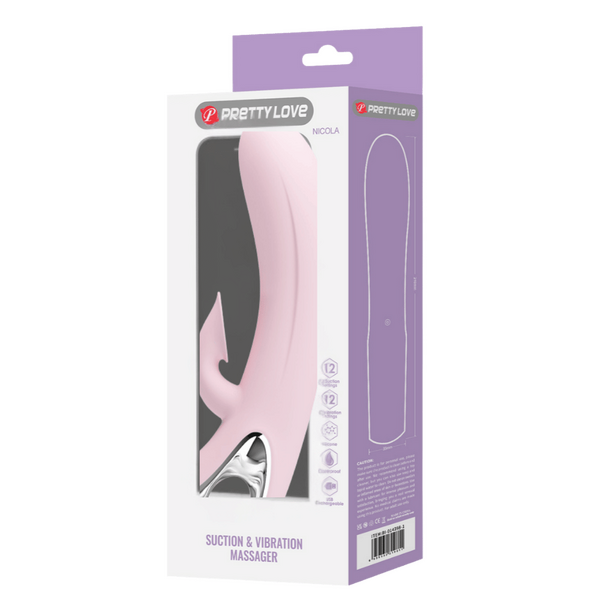 Rechargeable Nicola – Rechargeable Vibrator > Vibrators > Ladies > Rabbit - Tophatter Daily Deals