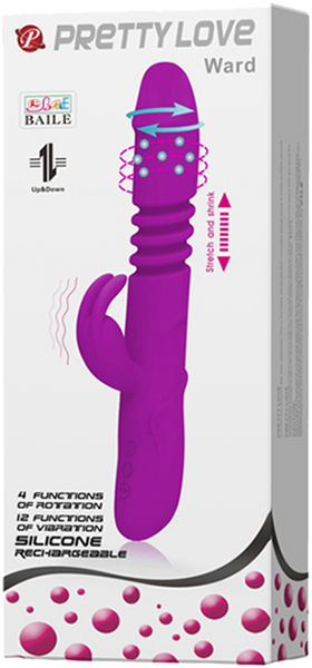 Ward Rechargeable Vibrator > Vibrators > Ladies > Rabbit Multi - Tophatter Daily Deals