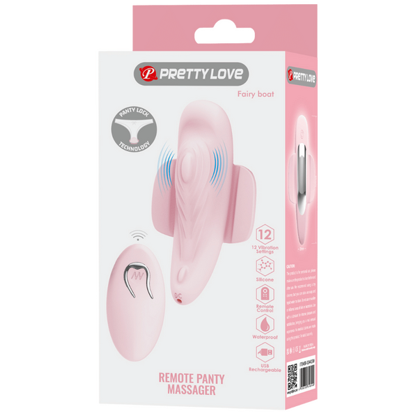 Fairy Boat Remote Panty Massager – Luxury Clitoral Vibrator > Sex Toys For Ladies > Panty Vibes - Tophatter Daily Deals