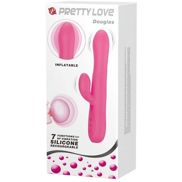 Inflatable Dennis – Rechargeable Vibrator with Angled Tip > Vibrators > Ladies > Rabbit Multi - Tophatter Daily Deals
