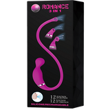 Rechargeable Romance 3in1 – Rechargeable 3in1 Vibrator > Sex Toys For Ladies > Clitoral Vibrators and Stimulators - Tophatter Daily Deals