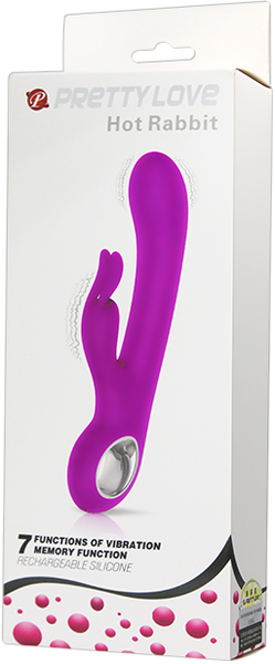 Rechargeable Hot Rabbit – Waterproof Silicone 7 Function Rechargeable Vibrator > Vibrators > Ladies > Rabbit - Tophatter Daily Deals