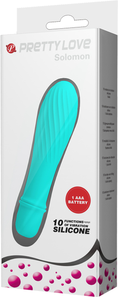 Solomon Mini Vibrator – Silicone Small Vibrator with Swirl Tip > Vibrators > Mini Vibrators - Tophatter Daily Deals