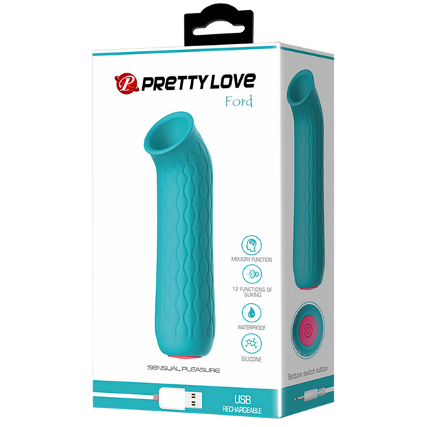 Rechargeable Ford – Medical-Grade Clitoral Sucker with 12 Suction Modes > Sex Toys For Ladies > Clitoral Vibrators and Stimulators - Tophatter Daily Deals