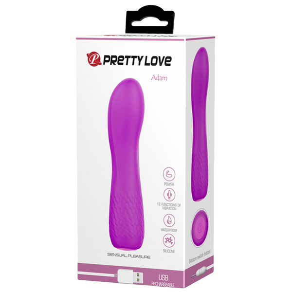 Alice Rechargeable Medical-Grade Silicone Vibrator with 12 Functions and Ergonomic Design > Vibrators > Standard Vibrators - Tophatter Daily Deals