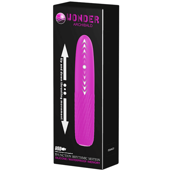 Archibald Rechargeable – Thrusting Vibrator > Vibrators > Standard Vibrators - Tophatter Daily Deals