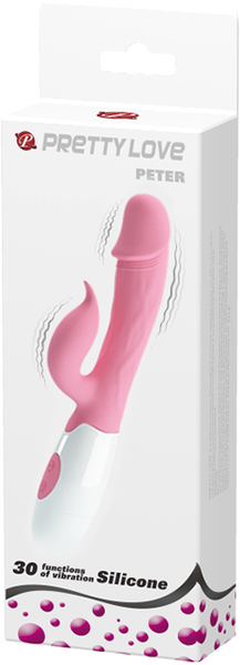 Peter G-Spot Rabbit Vibrator – 30 Function Dual Motor Rabbit Vibrator > Vibrators > Ladies > Rabbit - Tophatter Daily Deals