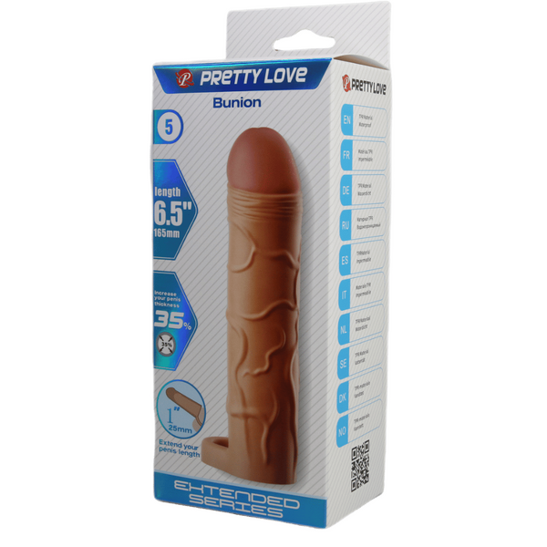 Bunion 6.5 Inch Stretchy Shaft Cock Sleeve Penis Sheath > Sex Toys For Men > Penis Sleeves - Tophatter Daily Deals