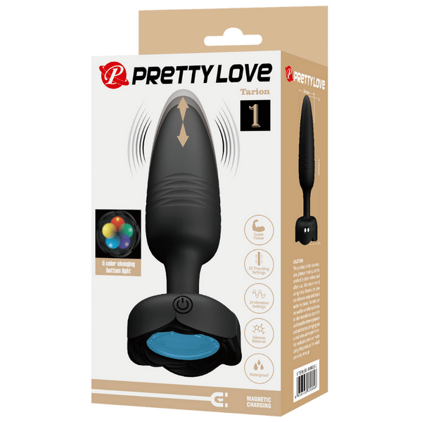 Tarion Light-Up Rechargeable Butt Plug – LED Flashing Silicone Butt Plug > Anal Range > Vibrating Butt Plugs - Tophatter Daily Deals