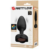 Varian Light-Up Rechargeable Butt Plug – LED Flashing Silicone Butt Plug > Anal Range > Vibrating Butt Plugs - Tophatter Daily Deals