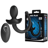 Remote Control Vibrating Butt Plug Tail (Black) – App-Compatible Wearable Vibrator with 12 Modes > Anal Range > Tail Butt Plugs - Tophatter Daily Deals