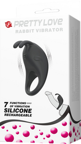 Rechargeable Rabbit Vibrator Cockring – Rechargeable Rabbit Vibrator Cockring > Cock Ring > Vibrating - Tophatter Daily Deals
