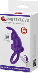 Pretty Love Vibrant Penis Ring 1 – Waterproof Vibrating Silicone Penis Ring > Cock Ring > Vibrating - Tophatter Daily Deals