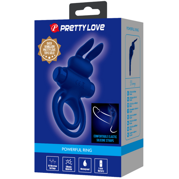 Darey Rabbit Cock Ring – Silicone Vibrating Cock Ring > Sex Toys > Couples Toys - Tophatter Daily Deals