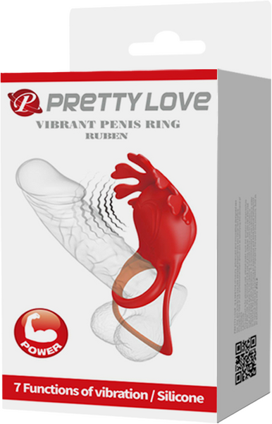 Pretty Love Ruben – Rechargeable 7 Function Vibrating Cock Ring > Sex Toys > Couples Toys - Tophatter Daily Deals