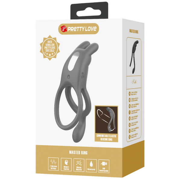 Seth Vibrating Cock Ring – Silicone Powerful Vibrator Cock Ring > Cock Ring > Vibrating - Tophatter Daily Deals