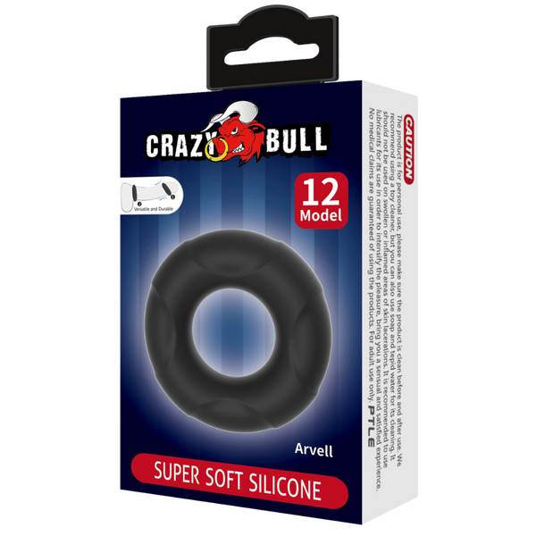 Arvell Super Soft Silicone Ring – High-Quality Flexible Silicone Cockring > Cock Ring > Single - Tophatter Daily Deals